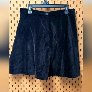 Womens Rag and Bone Velvet skirt black Size 4